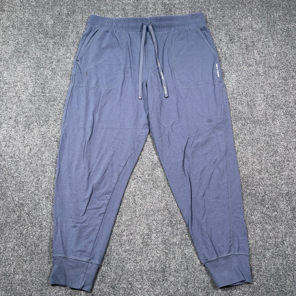 Pair Of Thieves Athleisure Lightweight Cool Athletic Jogger‎ Pants Blue Mens Med
